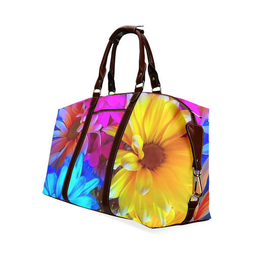 Amazing Floral 27 B by FeelGood Classic Travel Bag (Model 1643) Remake
