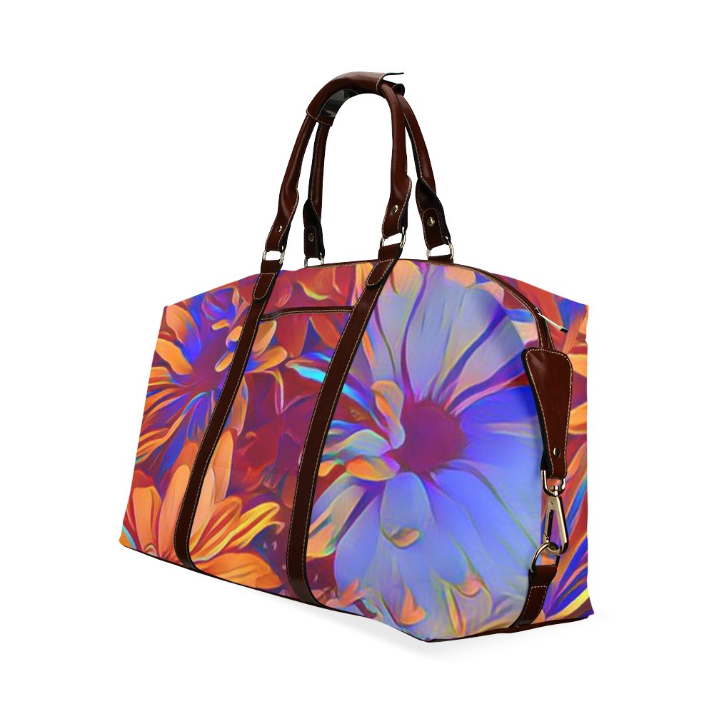 Amazing Floral 27 A by FeelGood Classic Travel Bag (Model 1643) Remake