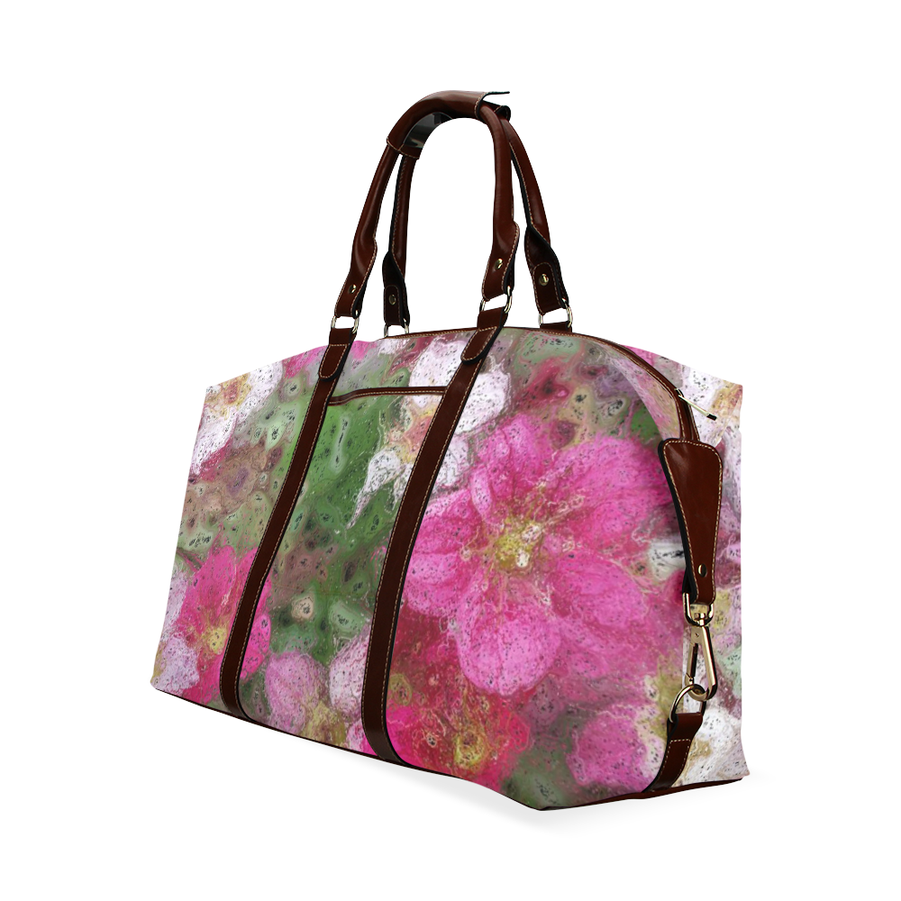 Amazing Floral 29C by FeelGood Classic Travel Bag (Model 1643) Remake