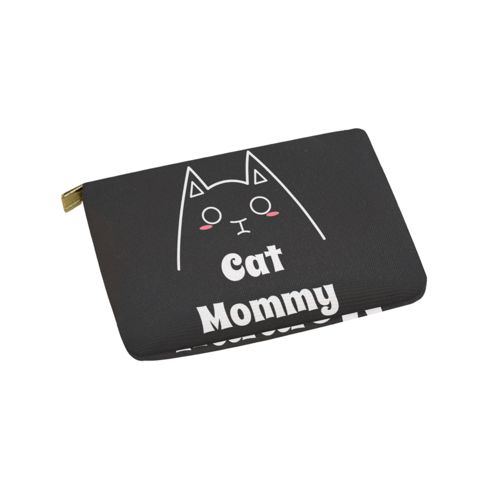 Love My Cat Mommy Carry-All Pouch 9.5''x6''