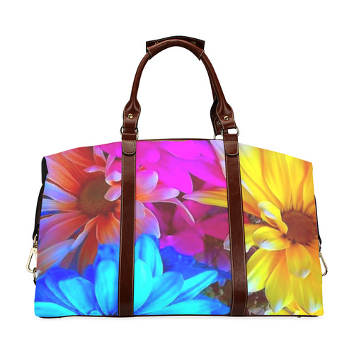 Amazing Floral 27 B by FeelGood Classic Travel Bag (Model 1643) Remake