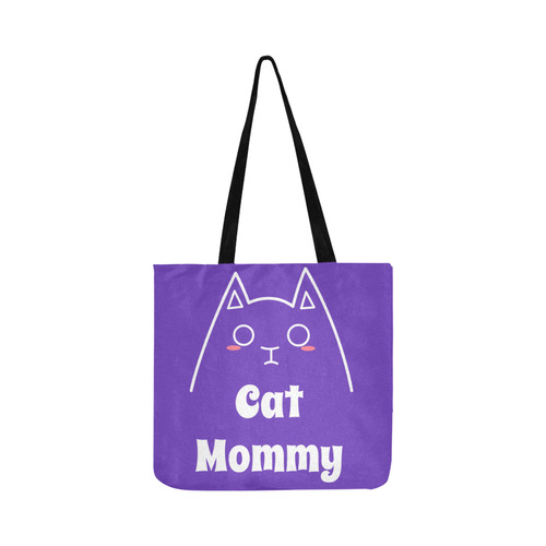 Love My Cat Mommy Reusable Shopping Bag Model 1660 (Two sides)