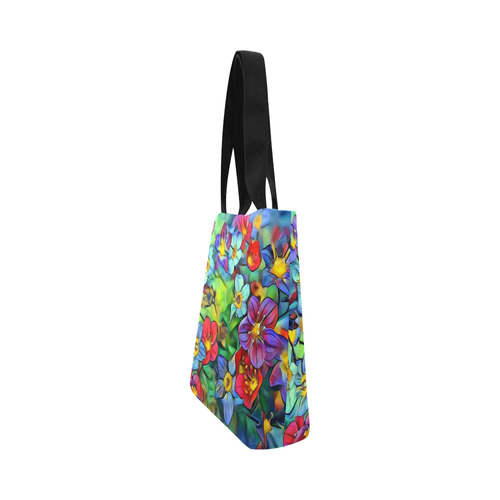 Amazing Floral 29B by FeelGood Canvas Tote Bag (Model 1657)