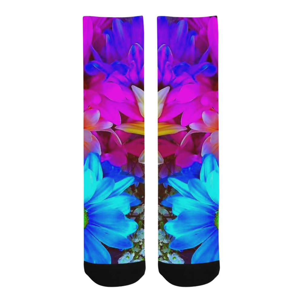 Amazing Floral 27 B by FeelGood Trouser Socks