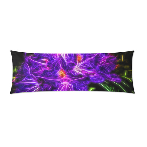 Rhododendron Topaz Custom Zippered Pillow Case 21"x60"(Two Sides)