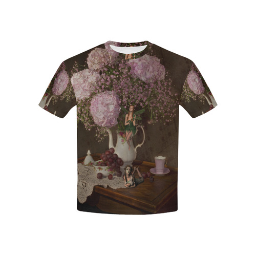 A Fairy Dreaming In Pastel Kids' All Over Print T-shirt (USA Size) (Model T40)