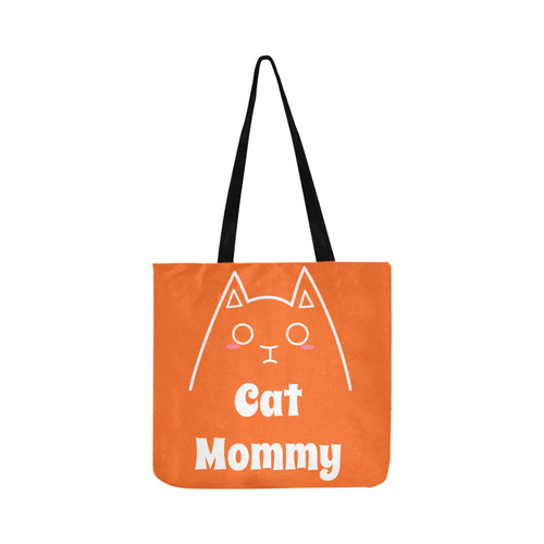 Love My Cat Mommy Reusable Shopping Bag Model 1660 (Two sides)