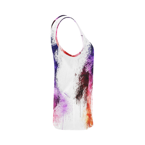 watercolor horse All Over Print Tank Top for Women (Model T43)