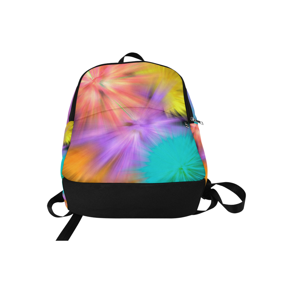 Fireworks Fabric Backpack for Adult (Model 1659)