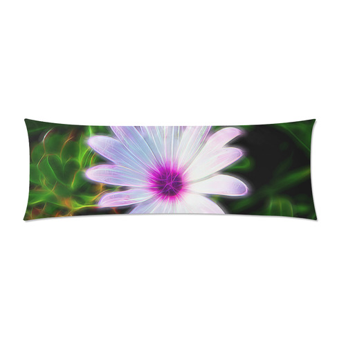 Brilliant Flower Custom Zippered Pillow Case 21"x60"(Two Sides)