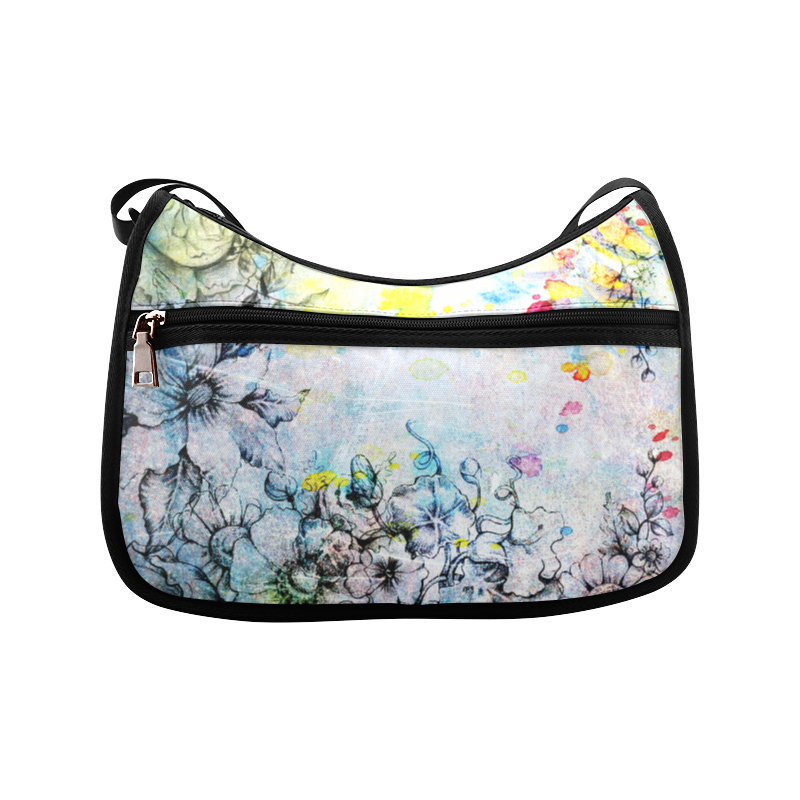 Flowers Wild 1 Crossbody Bags (Model 1616)