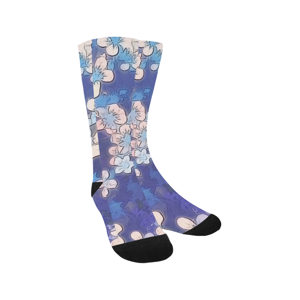 lovely floral 29 C by FeelGood Trouser Socks