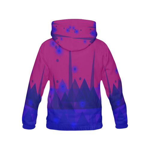 Night time All Over Print Hoodie for Women (USA Size) (Model H13)