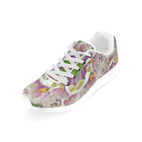 Digitalis Purpurea Flora Women’s Running Shoes (Model 020)