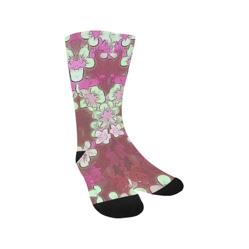 lovely floral 29 B by FeelGood Trouser Socks