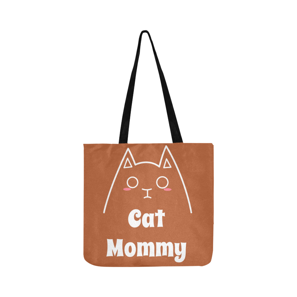 Love My Cat Mommy Reusable Shopping Bag Model 1660 (Two sides)