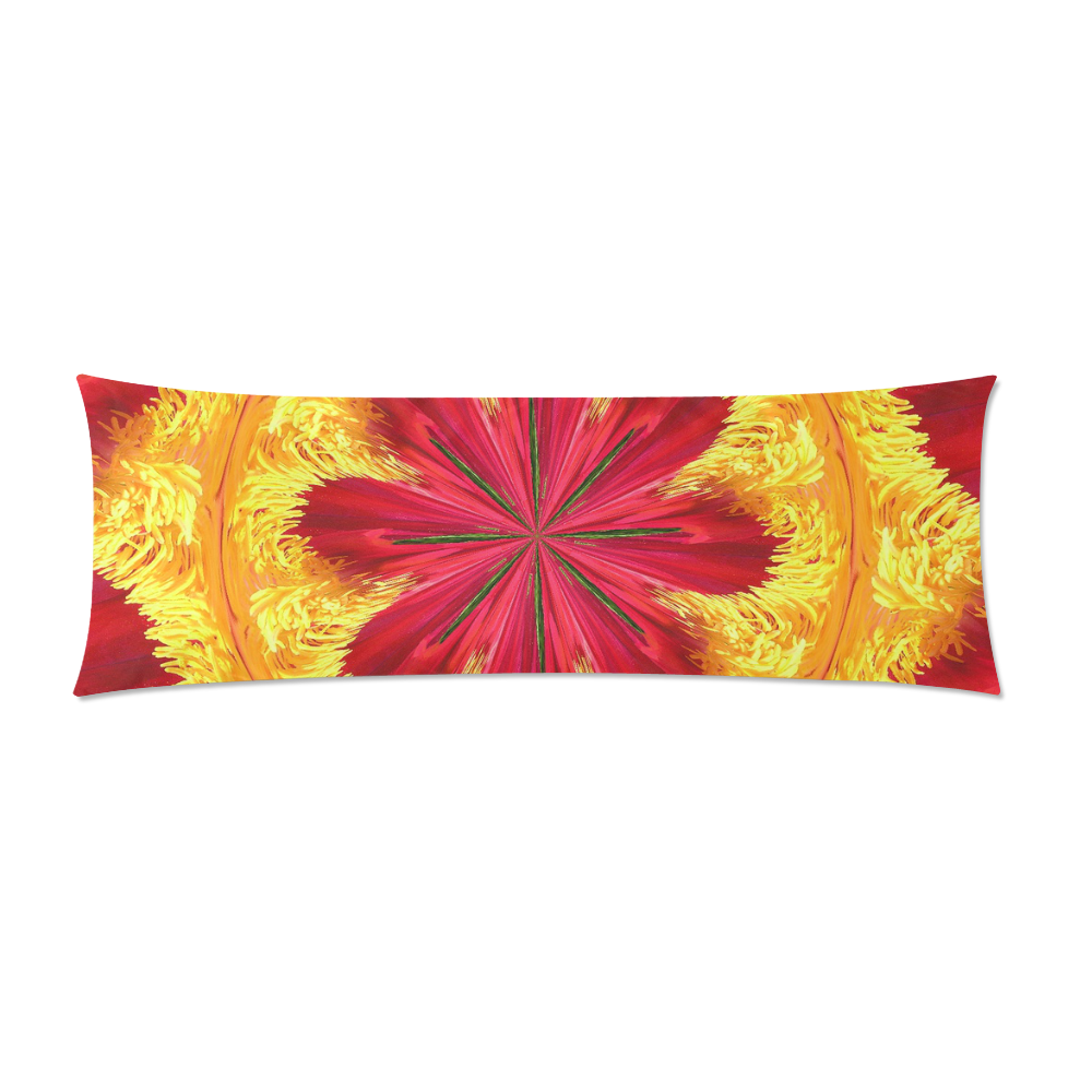 The Ring of Fire Custom Zippered Pillow Case 21"x60"(Two Sides)