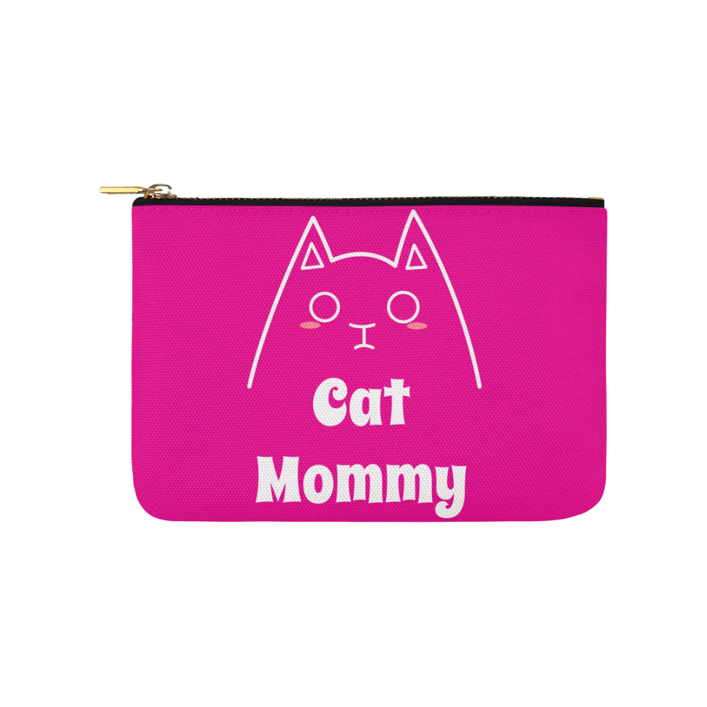 Love My Cat Mommy Carry-All Pouch 9.5''x6''