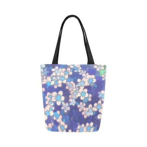 lovely floral 29 C by FeelGood Canvas Tote Bag (Model 1657)