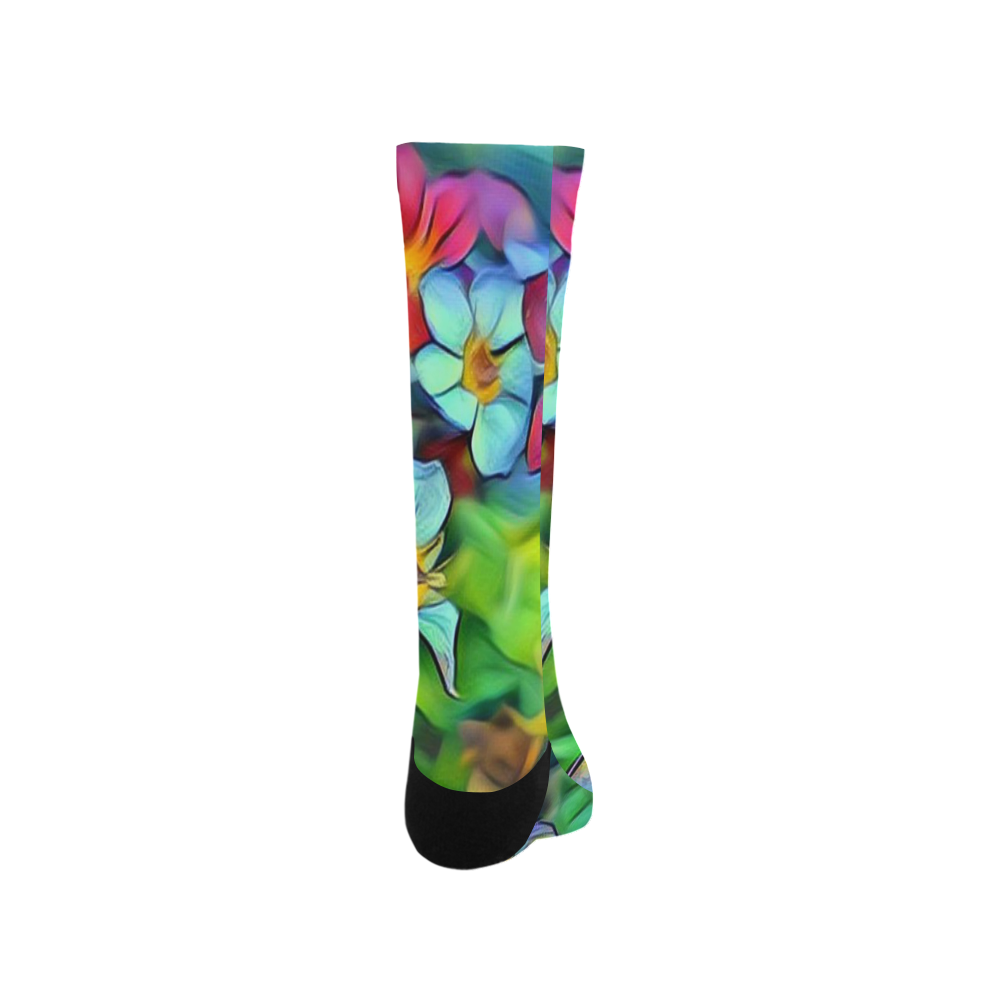 Amazing Floral 29B by FeelGood Trouser Socks