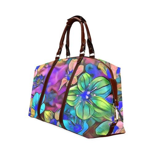 Amazing Floral 29A by FeelGood Classic Travel Bag (Model 1643) Remake