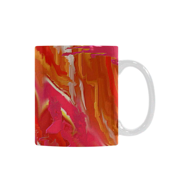 Catalyst Abstract Art Mug 1 White Mug(11OZ)
