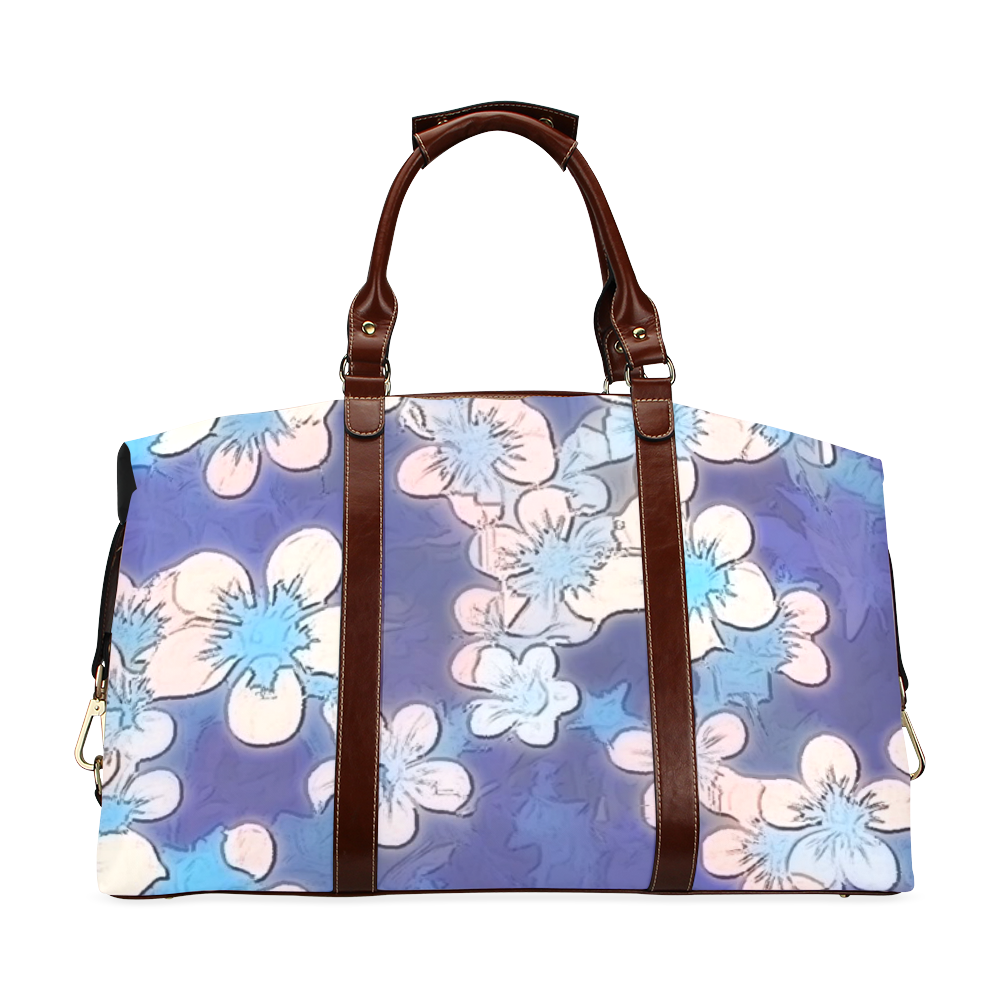 lovely floral 29 C by FeelGood Classic Travel Bag (Model 1643) Remake