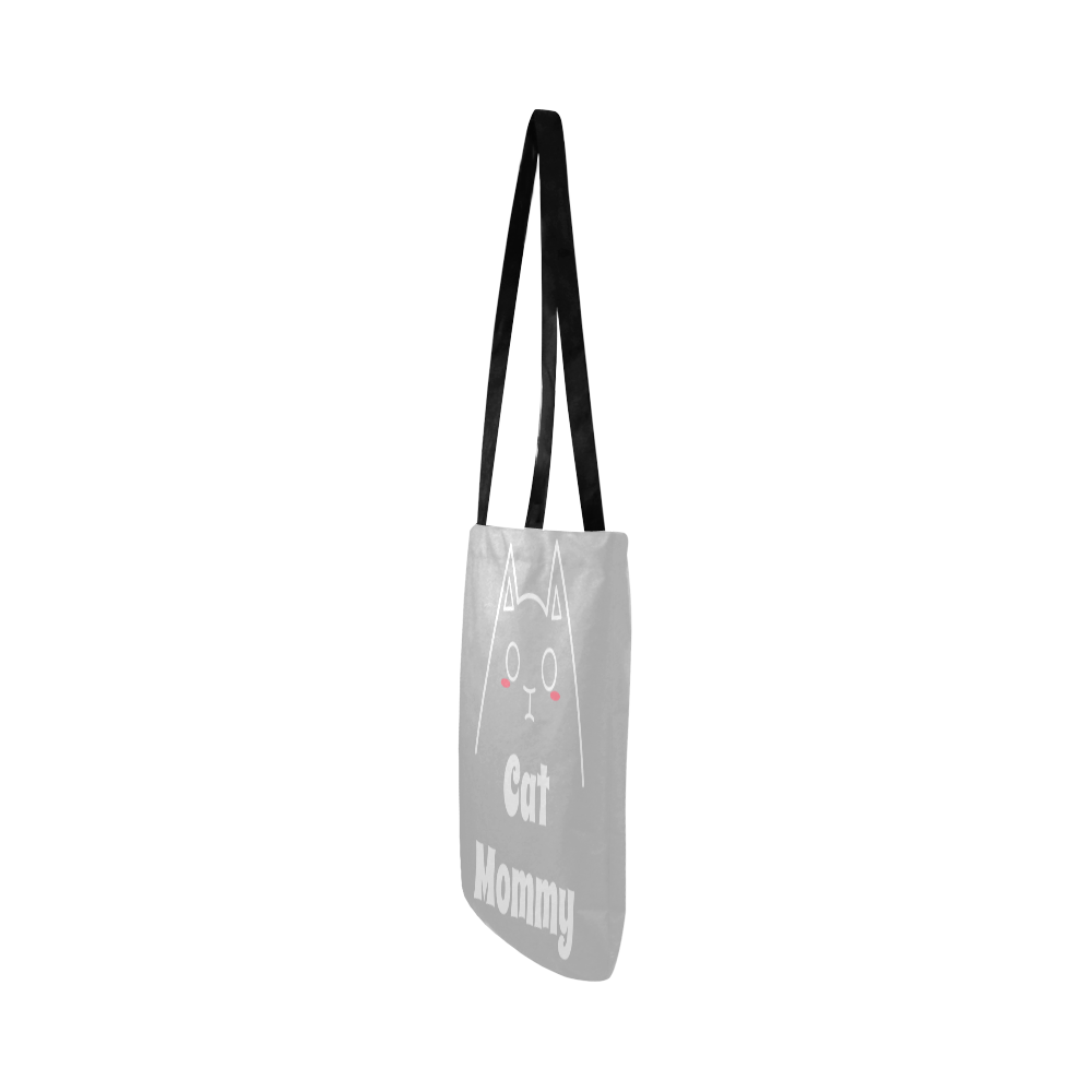 Love My Cat Mommy Reusable Shopping Bag Model 1660 (Two sides)