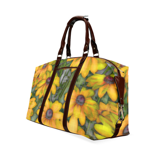 Amazing Floral 28A by FeelGood Classic Travel Bag (Model 1643) Remake