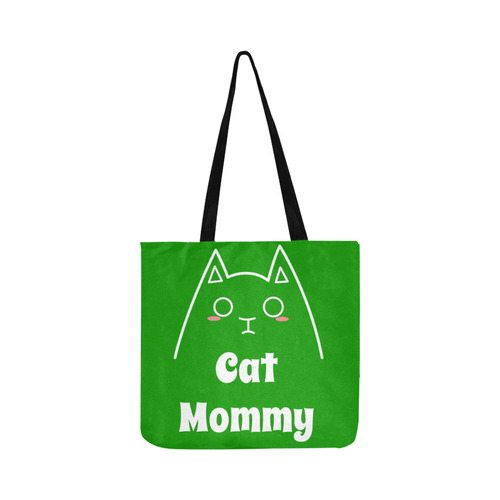 Love My Cat Mommy Reusable Shopping Bag Model 1660 (Two sides)