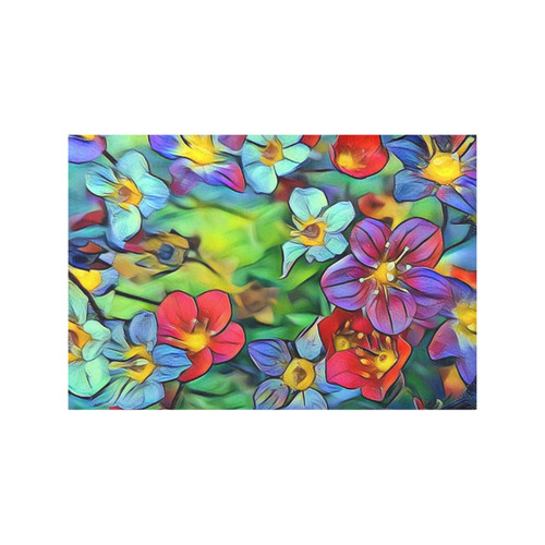 Amazing Floral 29B by FeelGood Placemat 12’’ x 18’’ (Set of 4)