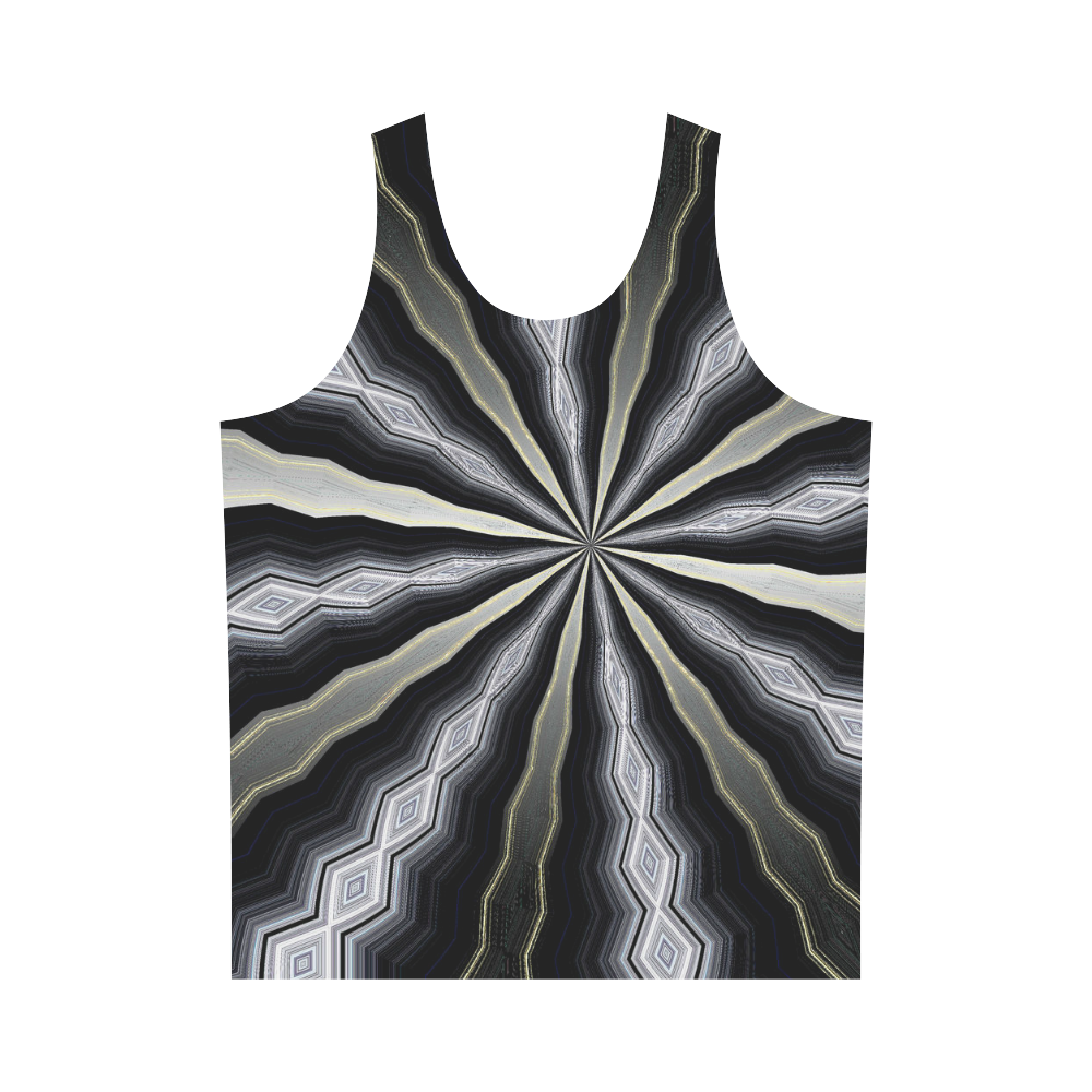 ZEEBERVILLE All Over Print Tank Top for Men (Model T43)