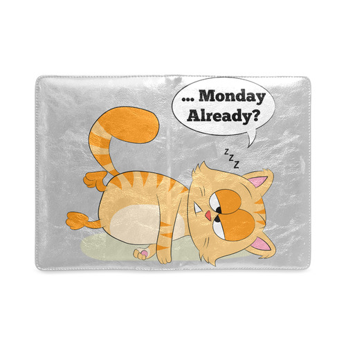 Even Cat Hates Monday Custom NoteBook A5