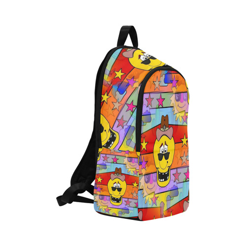 Fun Skull by Popart Lover Fabric Backpack for Adult (Model 1659)