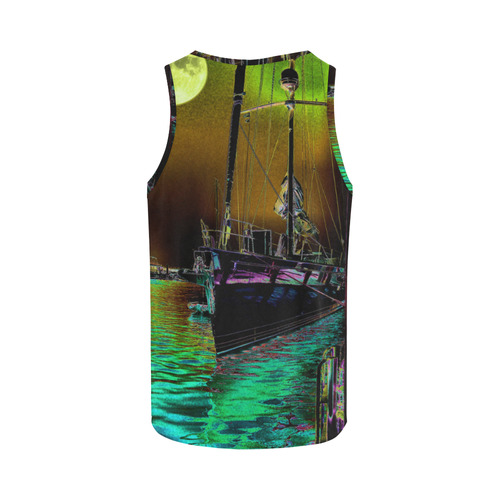 MOON VOYAGE All Over Print Tank Top for Men (Model T43)