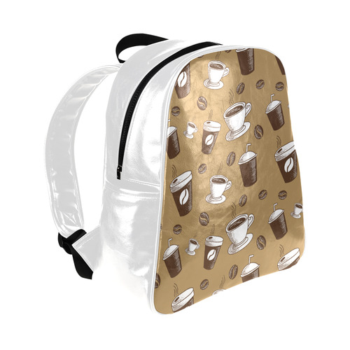 More Coffee Backpack Multi-Pockets Backpack (Model 1636)