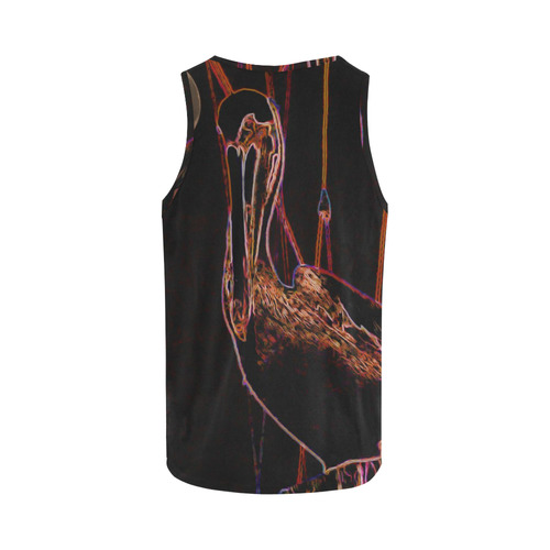 PAULEY All Over Print Tank Top for Men (Model T43)