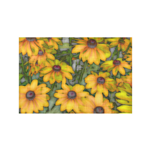Amazing Floral 28A by FeelGood Placemat 12’’ x 18’’ (Set of 2)