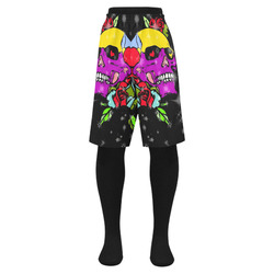 A SKull Love by Popart Lover Men's Swim Trunk (Model L21)