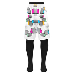 Geometrix by Popart Lover Men's Swim Trunk (Model L21)