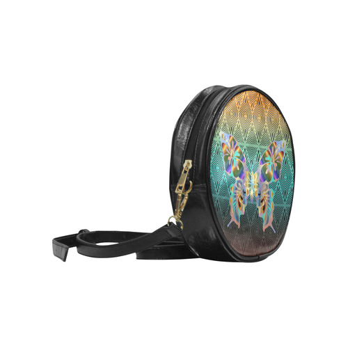 abstract-1301879_960_720 Round Sling Bag (Model 1647)