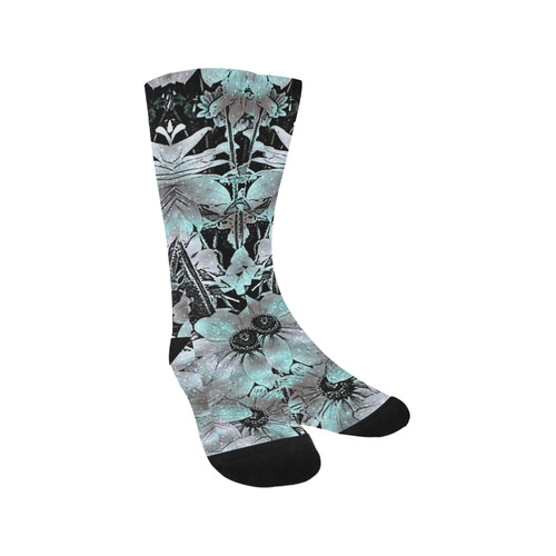 wonderful sparkling Floral C by JamColors Trouser Socks