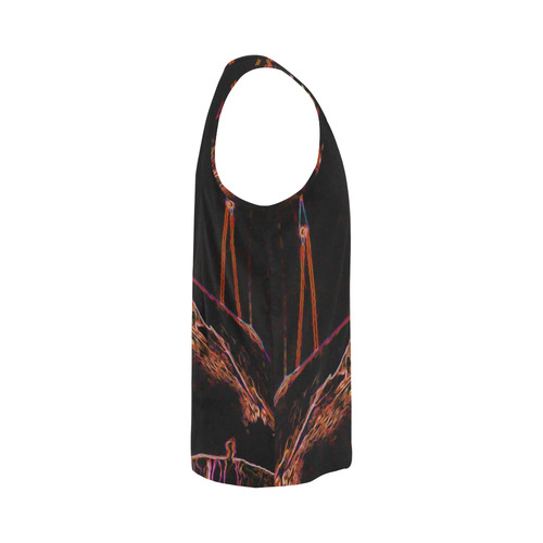 PAULEY All Over Print Tank Top for Men (Model T43)