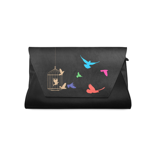Free Birds Clutch Bag (Model 1630)