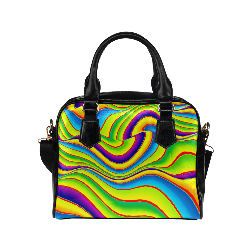 Summer Wave Colors Shoulder Handbag (Model 1634)