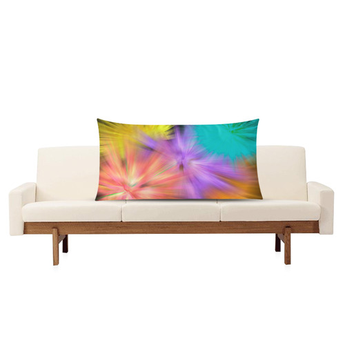 Fireworks Rectangle Pillow Case 20"x36"(Twin Sides)