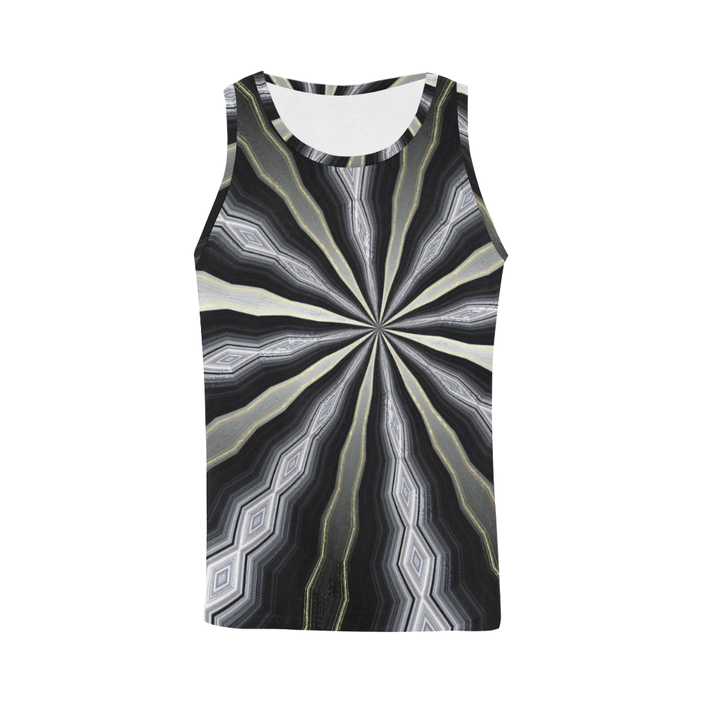 ZEEBERVILLE All Over Print Tank Top for Men (Model T43)