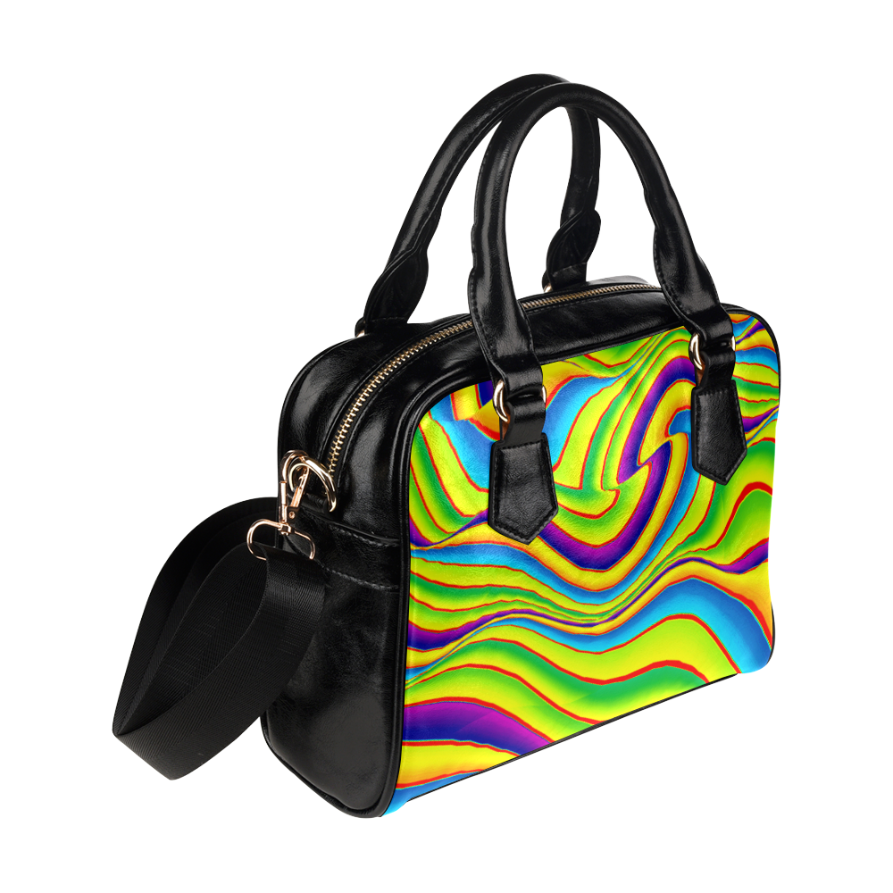 Summer Wave Colors Shoulder Handbag (Model 1634)