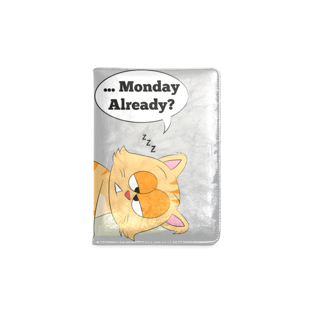 Even Cat Hates Monday Custom NoteBook A5