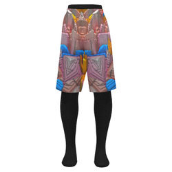 City Chaos by Popart Lover Men's Swim Trunk (Model L21)